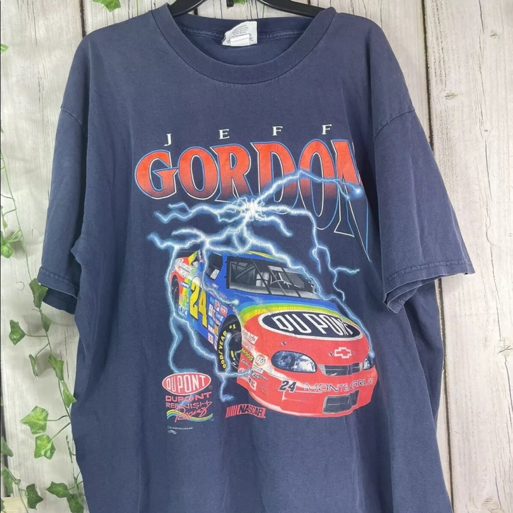 VTG 1997 Jeff Gordon Nascar shirt Hear the Thunder Chase Authentics 2X